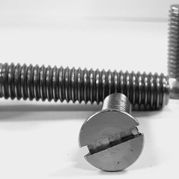 M1.6 x 16mm Countersunk Head Slot M/T Gr 304 S/S