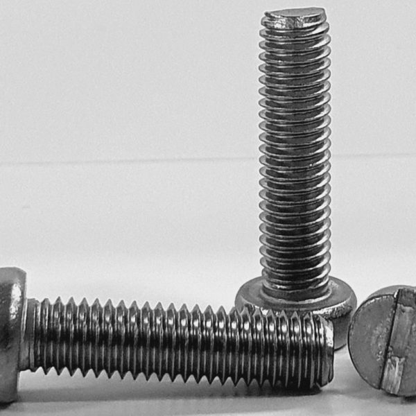 M1.4 x 8mm Cheese Head Slot M/T Gr 304 S/S