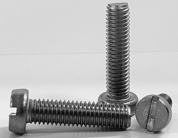 M2.5 x 5mm Cheese Head Slot M/T Gr 304 S/S