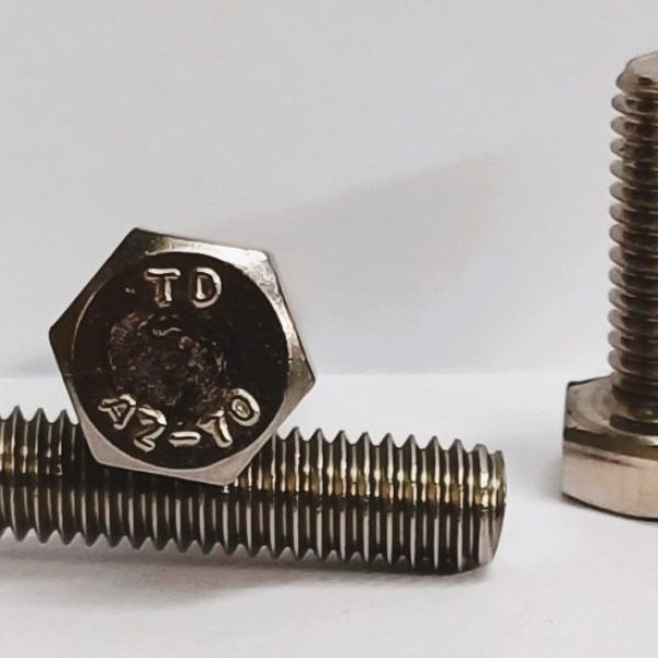 M3 x 20mm Hex Head Machine Screw Gr 304 S/S