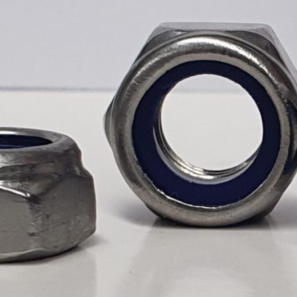 L91_304.jpg 10-24 Unc Nylon Insert Lock Nut Gr 304 S/S