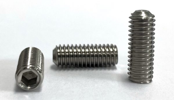 M2 x 16mm Socket Set Screw Cup Point Gr 304 S/S