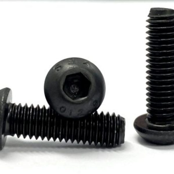M2.5 x 12mm Button Head Socket Screw Plain