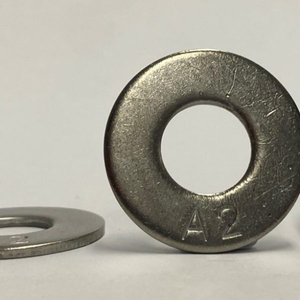 M2 x 5.0 x 0.3mm Flat Washer Gr 304 S/S DIN125A