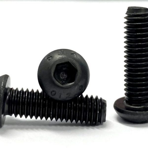 M2.5 x 12mm Button Head Socket Screw Plain