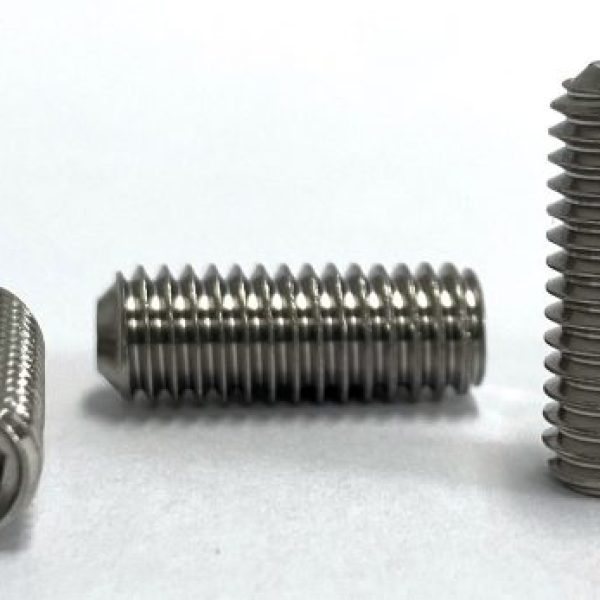M3 x 3mm Socket Set Screw Cup Point Gr 304 S/S