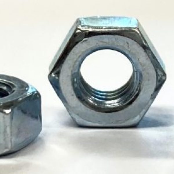 M2 Hex Standard Nut Zinc Plated