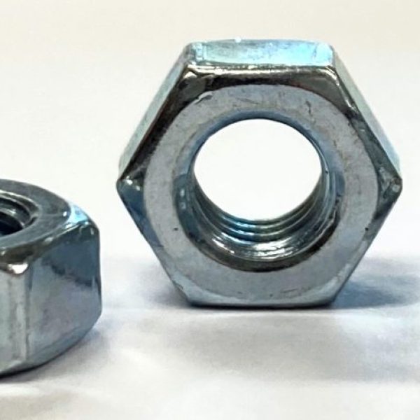M3 Hex Standard Nut Zinc Plated