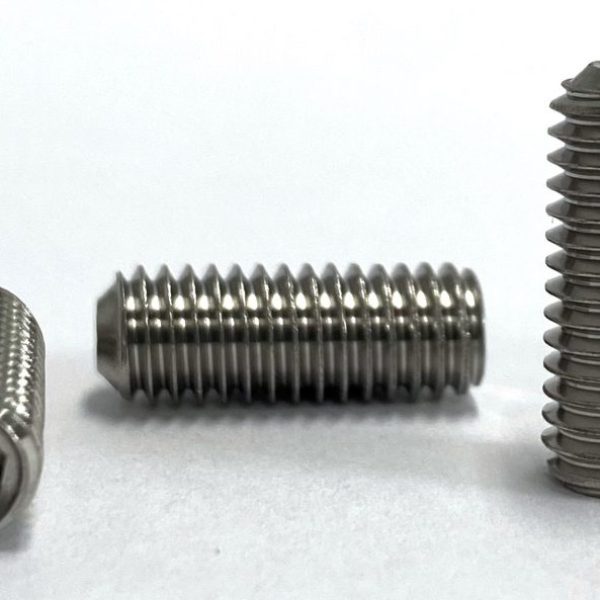 M3 x 4mm Socket Set Screw Cup Point Gr 304 S/S